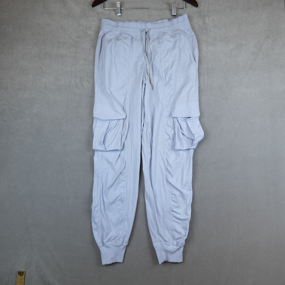 Lululemon Dance Studio Relaxed Fit Mid Rise Cargo Jogger Windmill Blue Sz Small